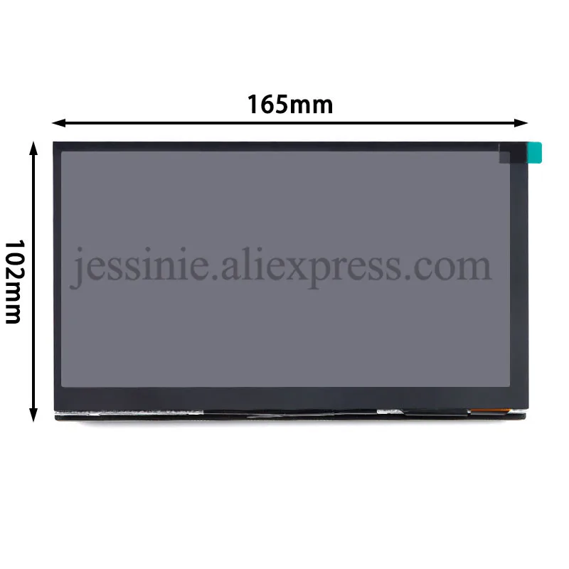 Módulo de pantalla LCD compatible con HDMI, pantalla táctil capacitiva de 7 "y 7", 1024x600, 1024x600, IPS, HD, ángulo de visión completo para Raspberry Pi - imagen 4