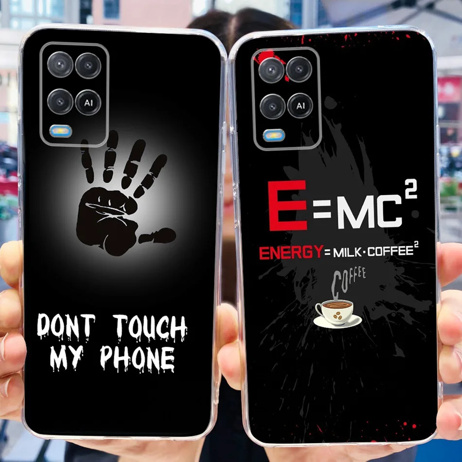 Funda con patrón de moda para OPPO A54 (CPH2239), funda trasera de TPU de silicona suave para OppoA54 A 54 4G, fundas de teléfono - imagen 3