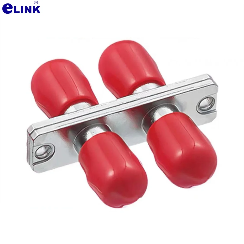 Adaptador de fibra ST FC 5 uds SC LC metal dúplex SM MM SC-LC SC-FC ST-FC LC-ST DX conector de fibra óptica acoplador ftth FTTHELINK - imagen 2