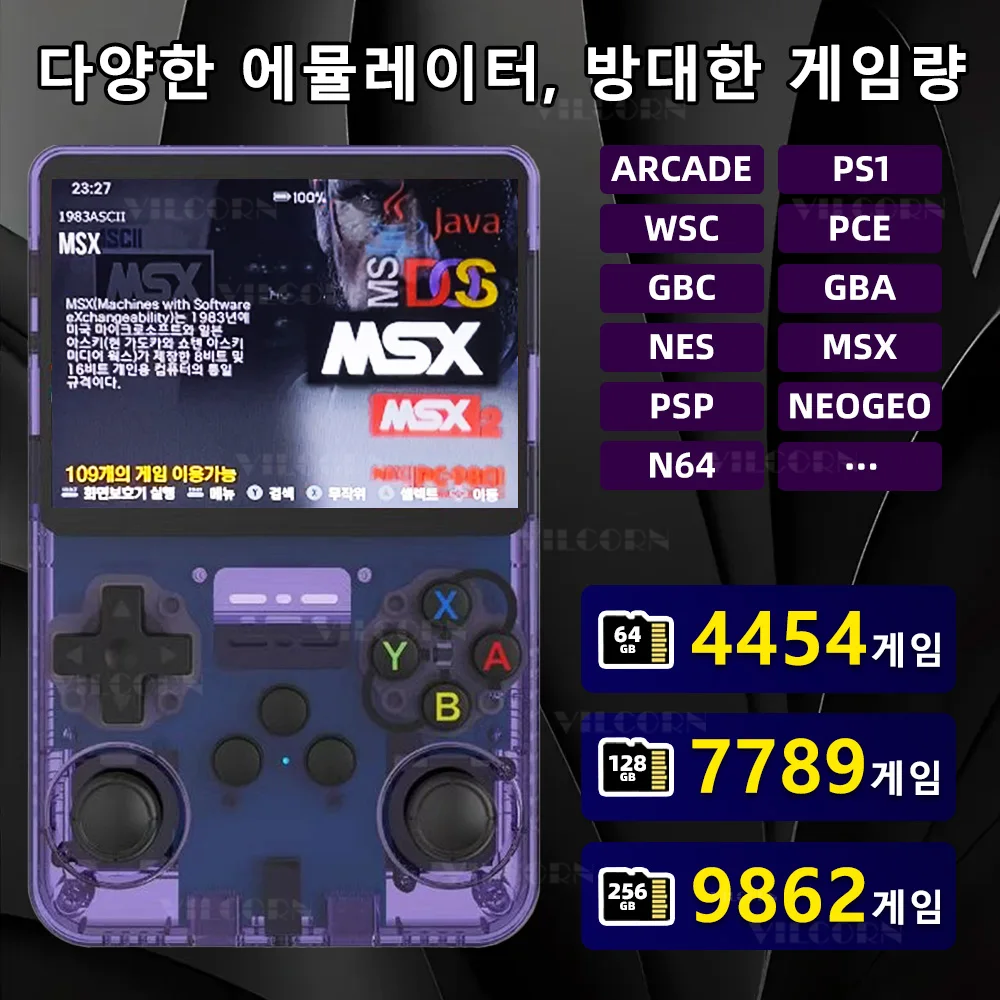 2025 genuino R36S versión en idioma coreano máquina de juego Retro para emuladores Nintend ds consola de juegos portátil versión coreana ArkOS - imagen 4