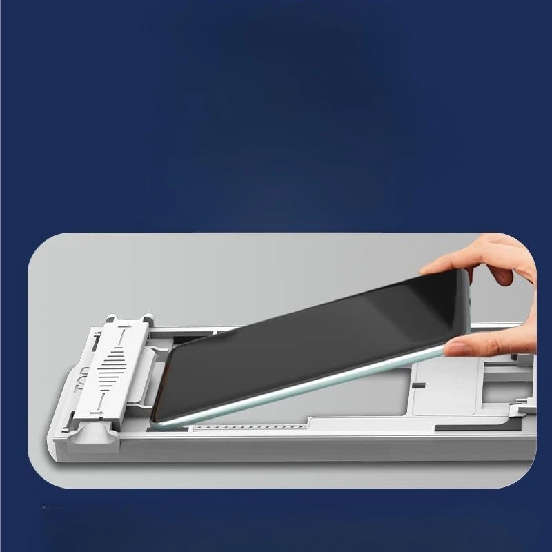 Para Xiaomi POCO X7 Note 14 Pro + protectores de pantalla de vidrio templado con pegamento completo curvo 3D película Premium sin polvo fácil instalación - imagen 4