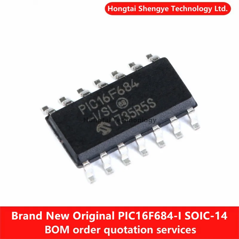 Nuevo Chip Original PIC16F684-I/SL SOP-14 microcontrolador/Chip de 8 bits