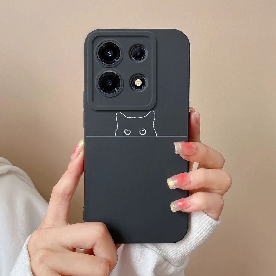 Nuevas fundas para Infinix Note 30 Pro Vip 30i Funda de protección completa de silicona líquida suave para Infinix Note30 30Vip 30Pro Capa Funda - imagen 5