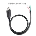Micro 4Pin Male