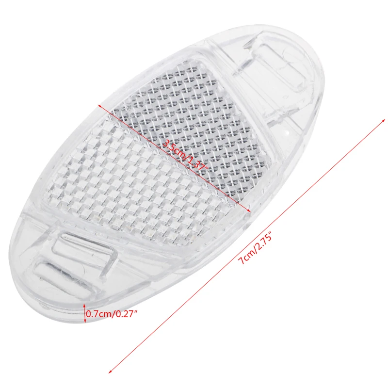 G5AA 1Pc bicicleta Reflector para radio luz de advertencia de seguridad de llanta de rueda de montaje reflectante - imagen 5