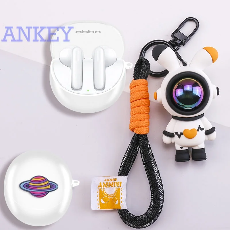 Funda para OPPO Enco Air 3, carcasa protectora de silicona para auriculares inalámbricos con Bluetooth, carcasa de dibujos animados Air3 Encoair3 - imagen 2