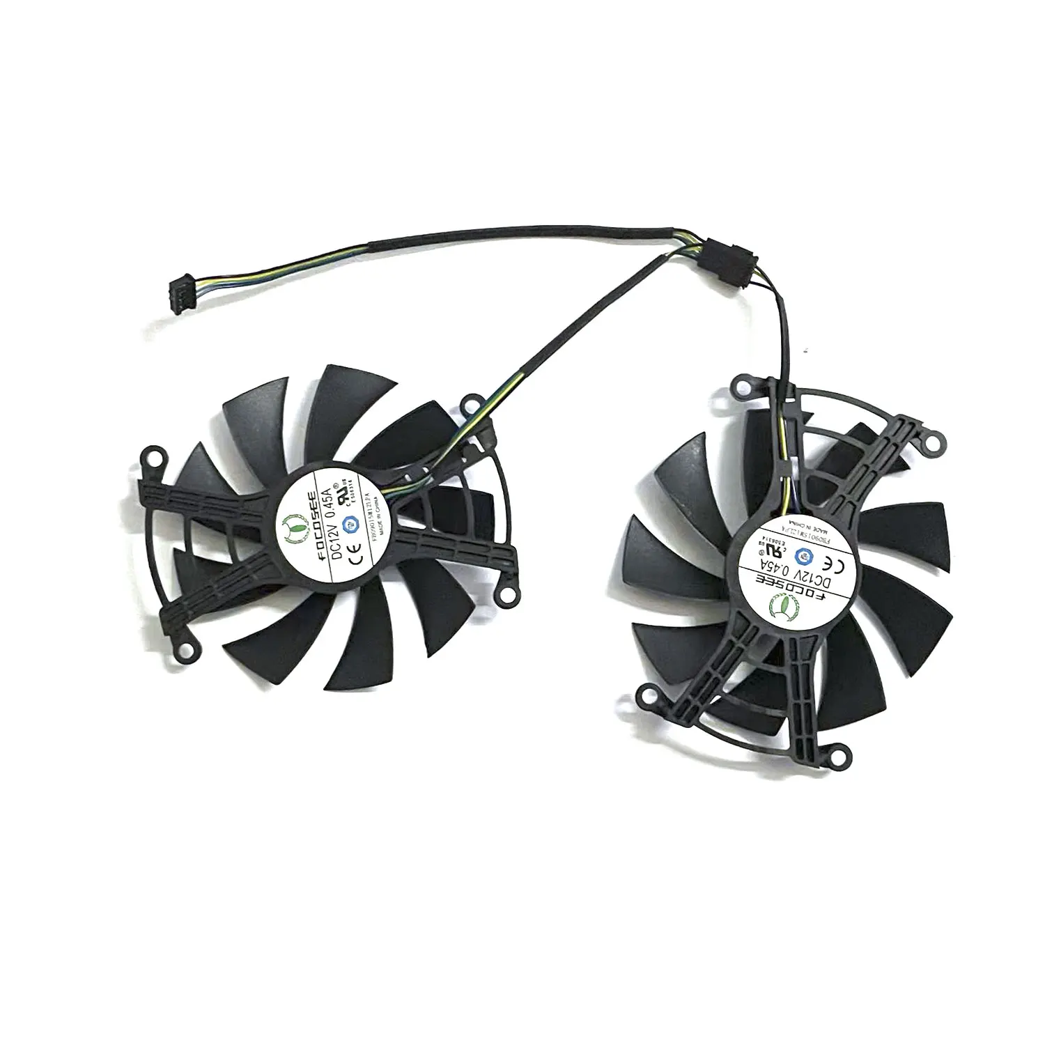 Ventilador GPU 4PIN FB09015M12LPA RTX3050 adecuado para tarjeta gráfica GALAXY GeForce RTX 3050 Snapdragon V3 - imagen 4