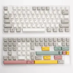 Teclado mecánico MX perfil cereza PBT Retro con teclas
