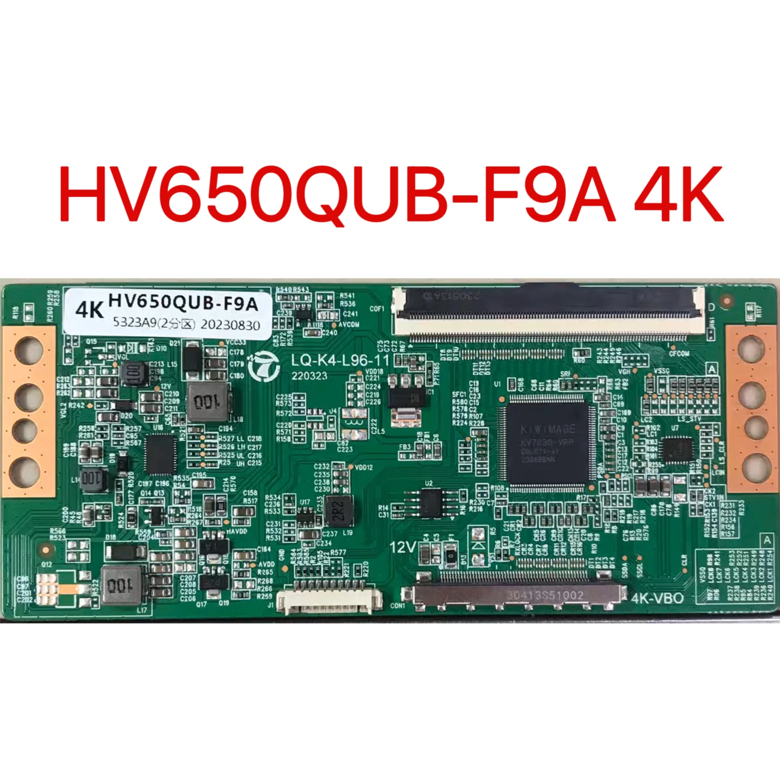 Nuevo para Konka LED65P7 Tcon placa de TV lógica DCBDU-C196A_04 código de barras blanco HV650QUB-F9A UHD 4K - imagen 2