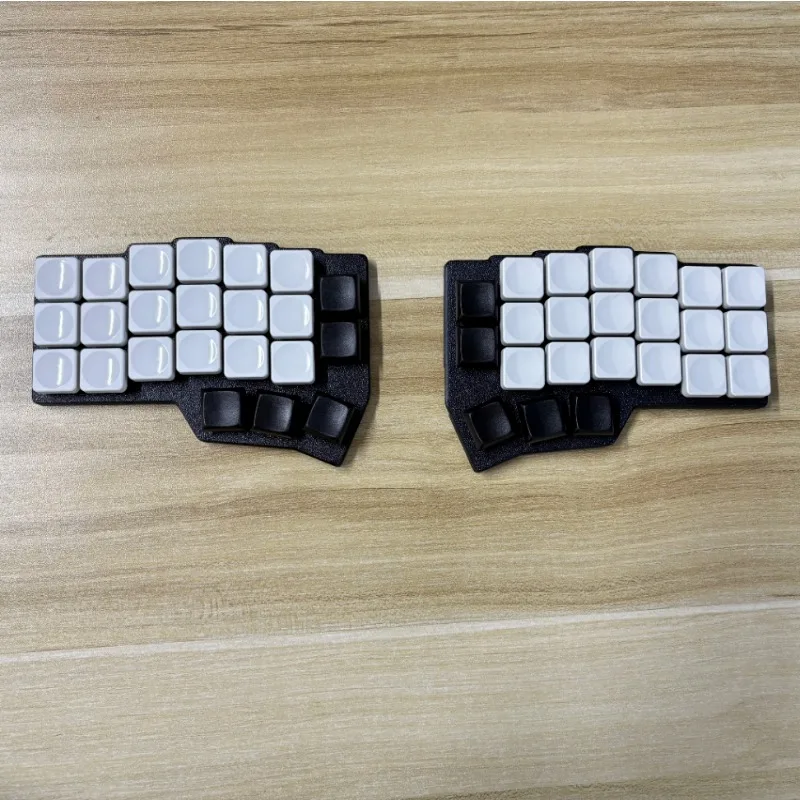 Corne Choc V4 teclado inalámbrico dividido de perfil bajo personalizado 2,4G Vial de intercambio en caliente juego ergonómico teclado mecánico de oficina Kaih V2 - imagen 2