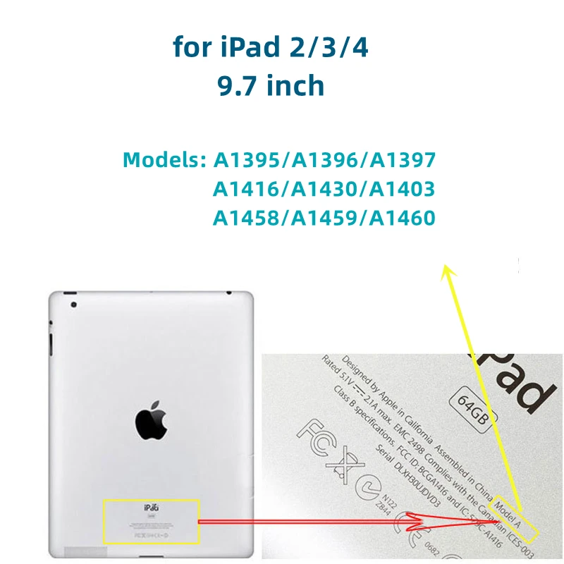 9.7 ipad 2 3 4