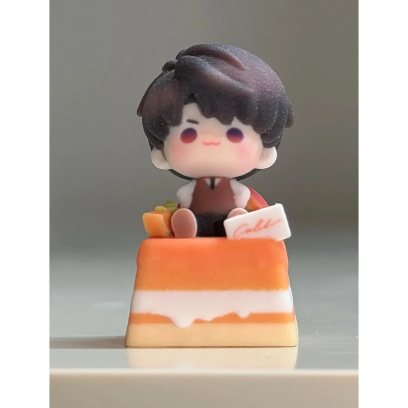 Teclas con tema de amor y espacio profundo, resina 3d, RAFAYEL/SYLUS/XAVIER/ZAYNE, bonitas teclas personalizadas 1U para accesorios de teclado mecánico - imagen 3