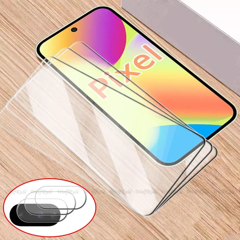 6 en 1 para Google Pixel 10 vidrio Google Pixel 10 Pro XL vidrio templado 9H Protector de pantalla transparente Google Pixel 10 Pro lente de cristal - imagen 2