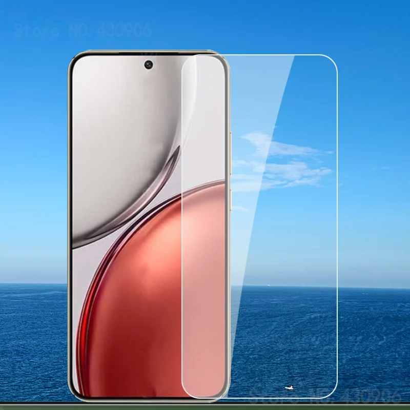 Para Honor x9d Protector de pantalla cobertura para Honor x9d película de vidrio templado transparente de alta calidad 2.5D 9H - imagen 2