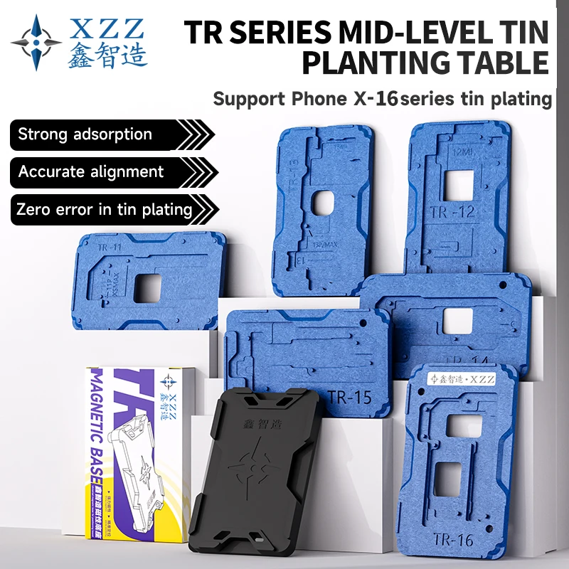 Estación de soldadura de capa media magnética fuerte serie XZZ TR para IPhone serie X-15, herramienta de estación de soldadura de posicionamiento preciso