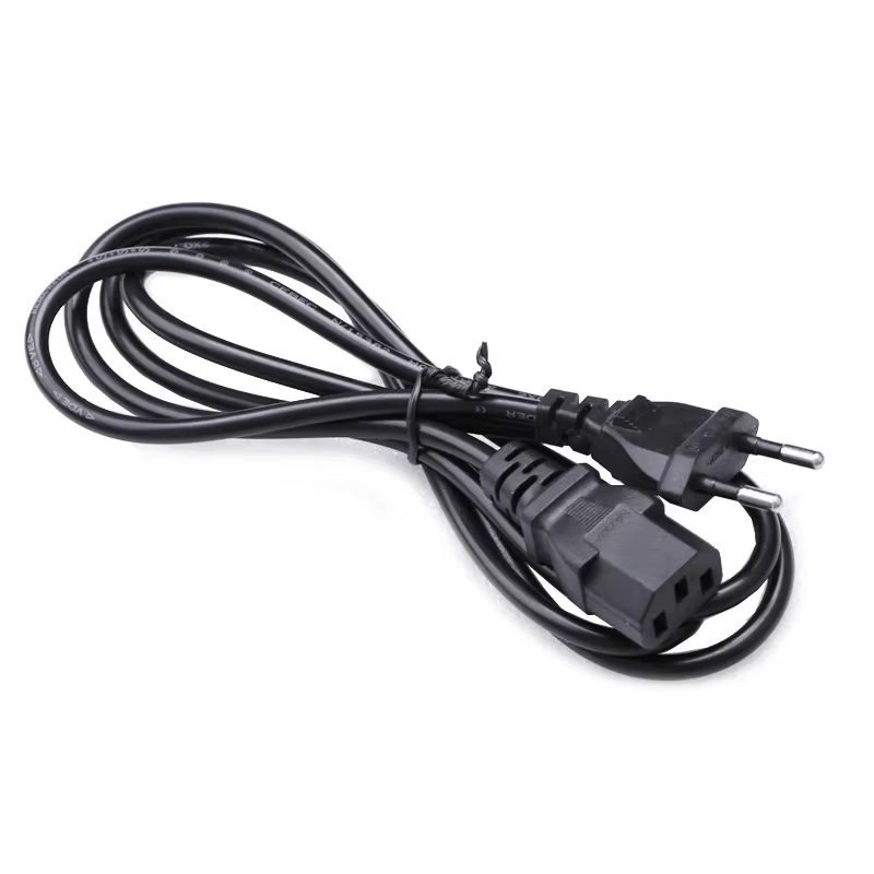 Cable de Alimentación IEC320 C13 a CEE7/7 para PC, TV y Monitor