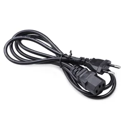 Cable de Alimentación IEC320 C13 a CEE7/7 para PC, TV y Monitor