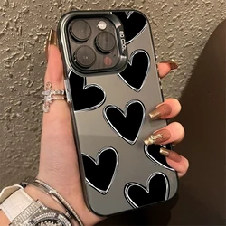 Funda Samsung Galaxy S24/S23/S22/S21/S20 – Corazón IMD Plateado
