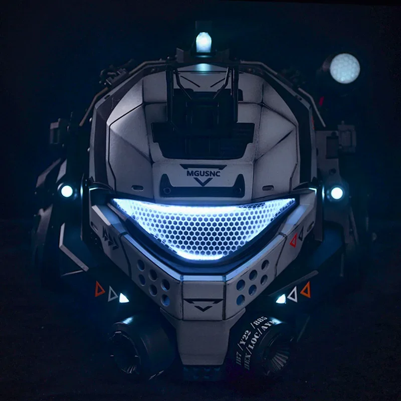 Titanfall COS Pulse 1:1 casco de Control de hierro ajustable ABS molde con tapa inyección FPS periférico exposiciones de juegos personalizar cascos - imagen 2