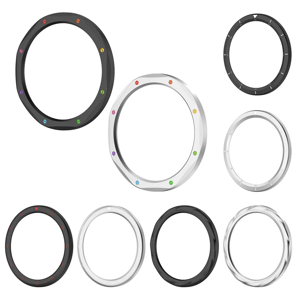 Anillo de bisel de Metal, Protector de Metal, funda de reloj, cubierta de correa, Protector de pantalla de vidrio templado, bisel de reloj de Metal para Xiaomi Watch S4/S3