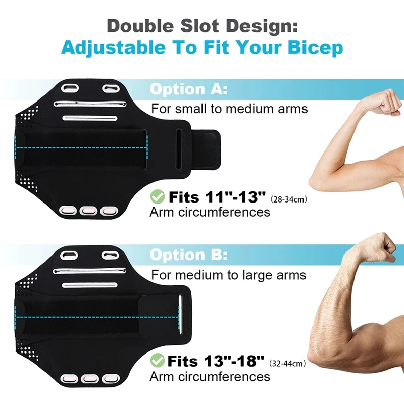 Brazalete para correr para iPhone 15, 14, 13, 12, 11 Pro Max, Samsung, Xiaomi, Oppo, Huawei Honor, funda deportiva para el brazo, bolsa para teléfono - imagen 4