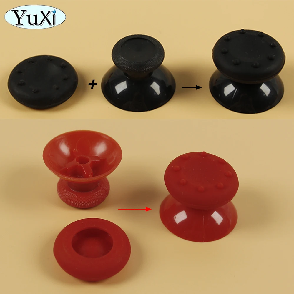 Cubierta de silicona suave para mando de Xbox One X/S, Kit de reemplazo de botones, ThumbStick, 1 Juego - imagen 4