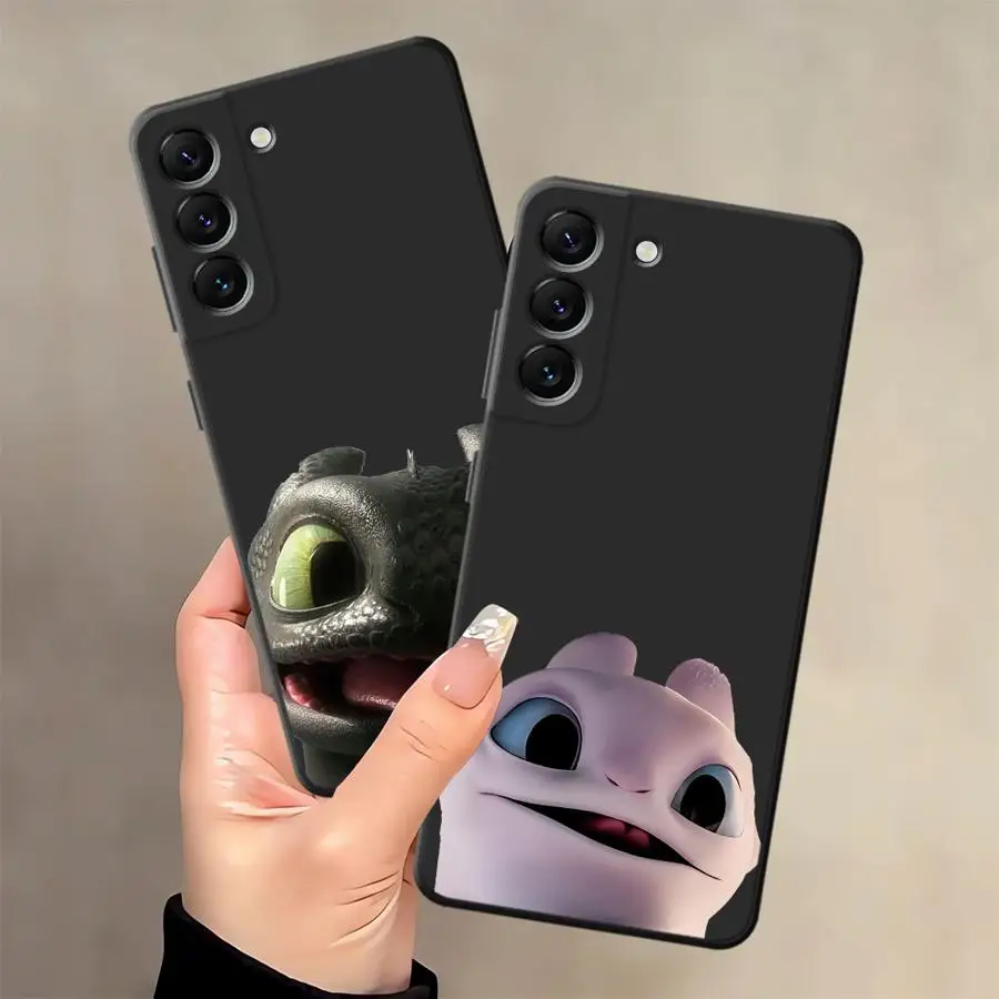 Funda de teléfono suave negra con bonito dragón de dibujos animados para Honor Magic5Lite X6 90 X7 X5b 70 X9a 200 400 Lite X8 8X - imagen 5