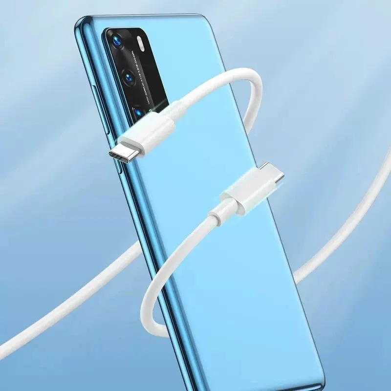 Cable Original xiao mi PD 10A100W USB C a USB tipo C Cable de datos de carga rápida para Huawei Samsung Xiaomi Macbook iPad línea de datos - imagen 5