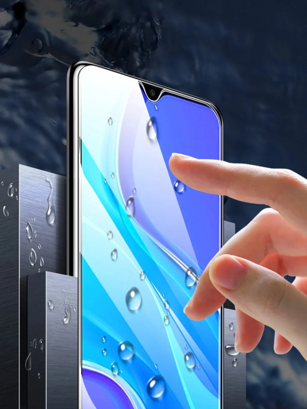 3 uds vidrio templado para Xiaomi Redmi K60 Pro K60E K60 Protector de pantalla para Redmi K50 K40 Gaming Ultra Pro K 60 50 40 S vidrio - imagen 3