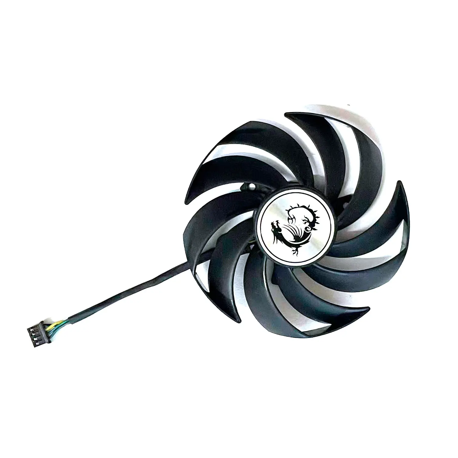 Nuevo ventilador GPU 95MM 4PIN PLD10010S12HH RTX3060 Ti para MSI Radeon RX 6700 XT Gaming X GeForce RTX 3060 ventilador enfriador de tarjeta gráfica - imagen 4
