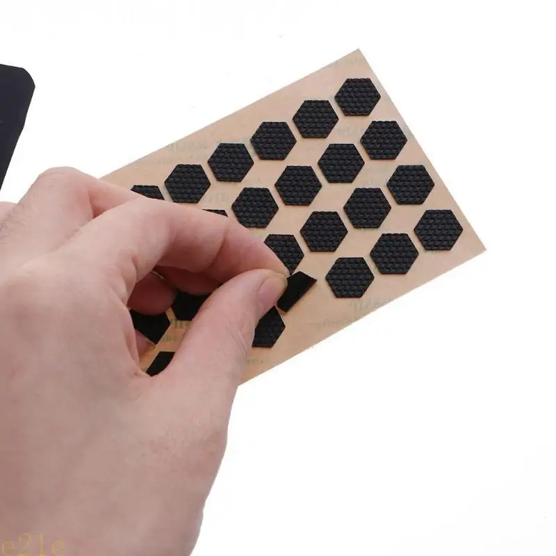 Cinta agarre antideslizante para ratón juegos E21E, versión DIY, diseño autoadhesivo, almohadillas cinta - imagen 5
