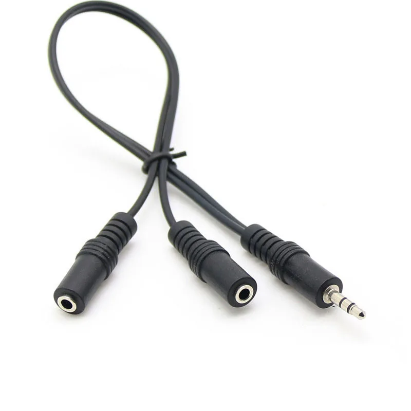 Adaptador divisor de Audio para auriculares, extensor de Cable de 3,5mm, 3 vías, Aux, 1 macho a 3 hembra, 3,5mm - imagen 2
