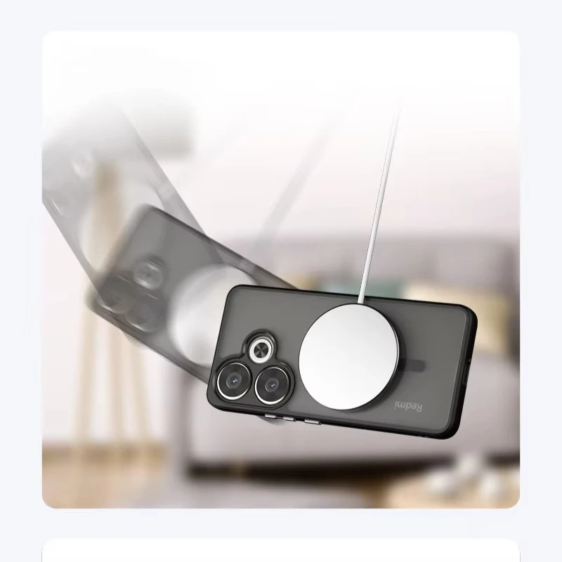 Para ZTE Red Magic 10 Pro Plus 10pro funda mate para Magsafe parachoques duro acrílico magnético para Redmagic 9spro 8Pro cubierta a prueba de golpes - imagen 4