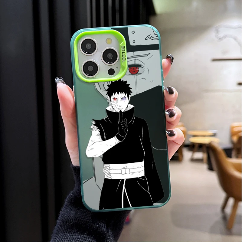 Funda rígida de Naruto Kakashi y Obito para Samsung Galaxy A34 A14 A13 A23 A55 A15 A35 A25 A05 A05S 5G A24 A54 A53 A33 A32 A52 A52S - imagen 4