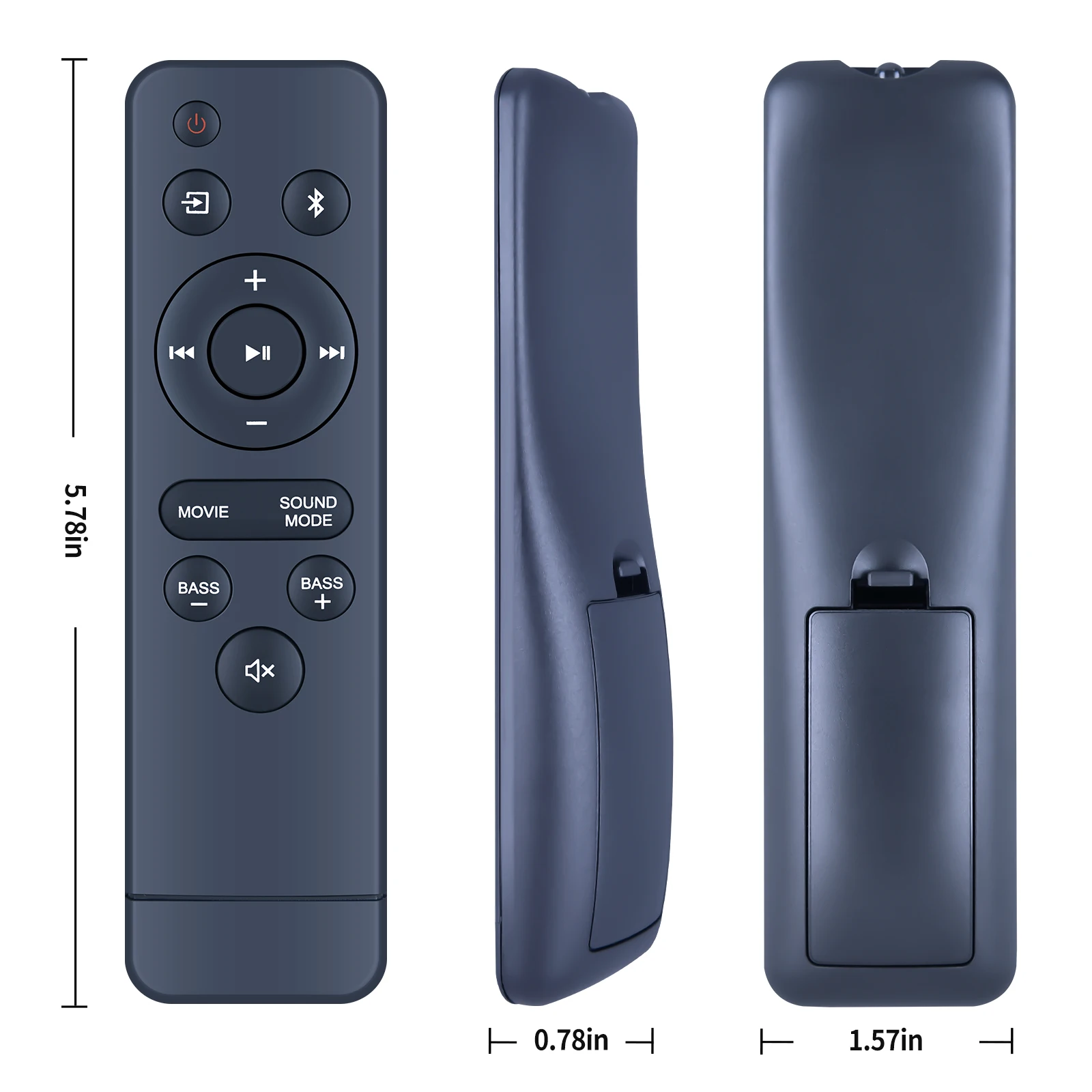 Nuevo mando a distancia de repuesto para sistema de barra de sonido ONN 2,1, 36 ", 100043851 - imagen 5