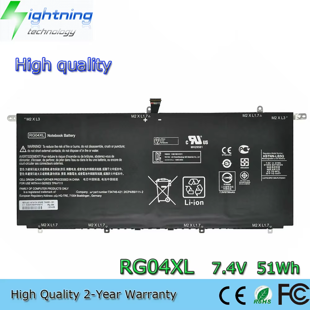 Batería Original HP Spectre 13-3000 – 51Wh Alta Capacidad - imagen 2