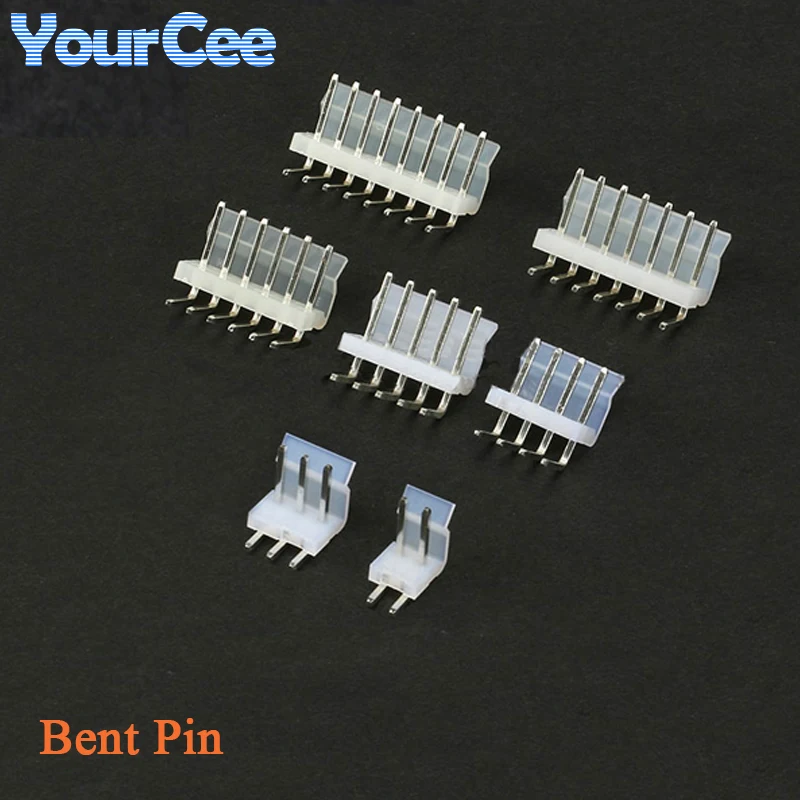 20 piezas conector CH3.96 paso de 3,96mm CH3.96 2/3/4/5/6/7/8/10 pines recto/doblado carcasa de Pin Terminal macho hembra - imagen 4