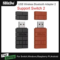 8BitDo Adaptador Bluetooth USB Mandos – Nintendo Switch PS4 PS5 Xbox