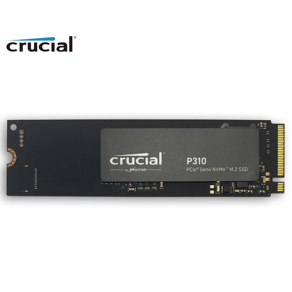 Crucial P310 1TB 2280 PCIe Gen4 3D NAND NVMe M.2 SSD 500GB 2TB - Hasta 7,100 MB/s, unidad de estado sólido interna (PAQUETE OEM)