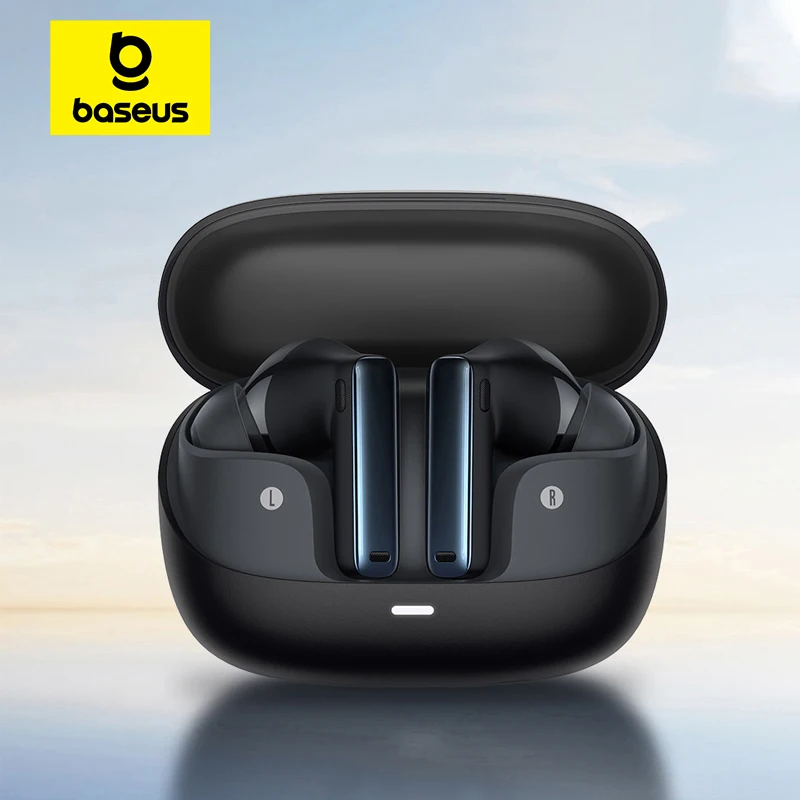 Baseus-auriculares inalámbricos Bowie M2s ANC, cascos con Bluetooth 5,3, híbridos, 48dB, cancelación de ruido, compatible con Audio espacial 3D