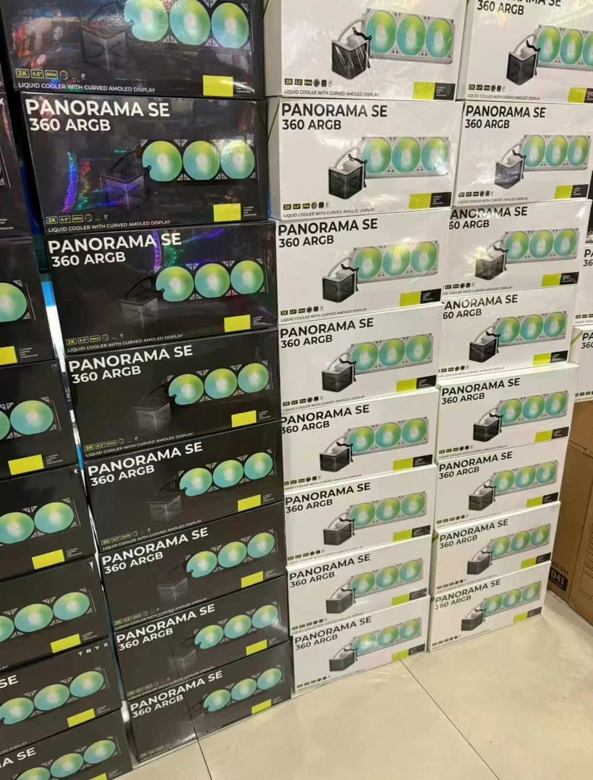 PARA TRYX PANORAMA SE ARGB 360 negro blanco, enfriador de líquido con pantalla amplificada curvada - imagen 5