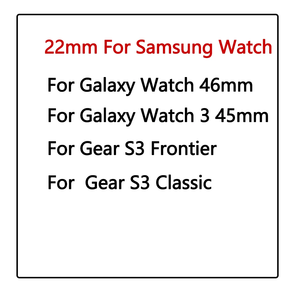 Para Samsung Galaxy Watch 46mm 3 45mm accesorios para reloj inteligente correa de reloj ajustable de cuero sintético cómoda correa de reloj suave - imagen 3