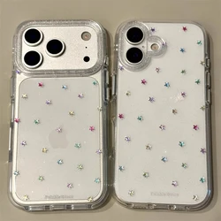 Fundas Transparente iPhone 17/16/15 Pro Max – Estrellas Brillantes IMD