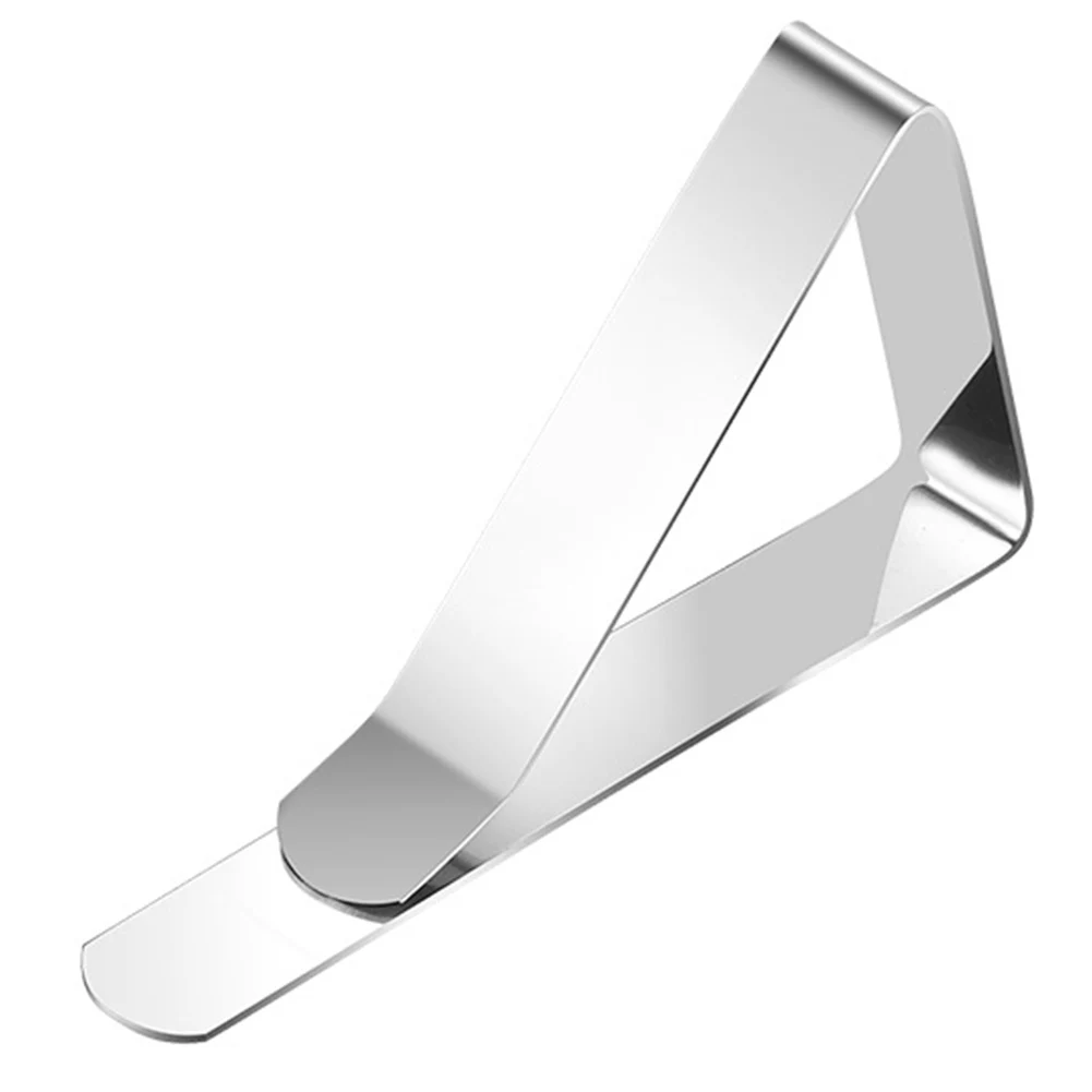 Clips de acero inoxidable para mantel de mesa, Clips de sujeción de hasta 1,7 pulgadas de grosor, resistentes al viento, para fiesta, Picnic, barbacoa, 4/6/8 piezas