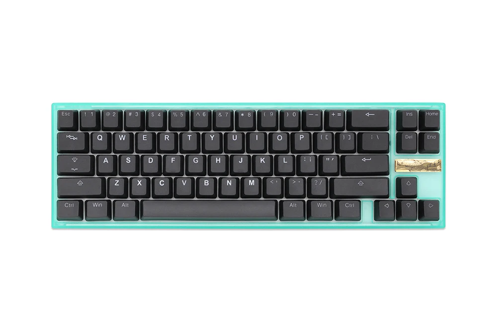 Taihao PBT teclas de doble disparo para juegos diy, teclas mecánicas, tapas retroiluminadas, perfil oem, luz a través de negro - imagen 3