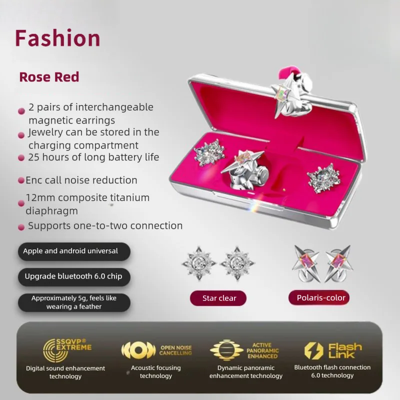 Traducción AI en tiempo Real, inalámbrico, Bluetooth 5,4, sonido HIFI, cancelación de ruido, traductor de voz inteligente para negocios