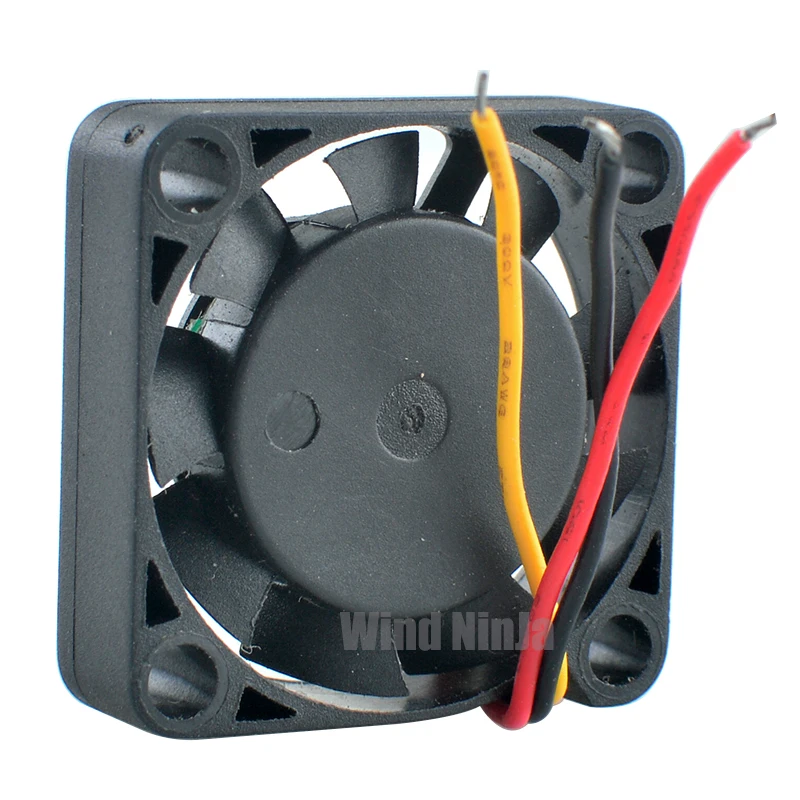 Ventilador de refrigeración de 2,5 cm, 25mm, 25x25x7mm, DC3V, 5V, 3 líneas, 5700rpm, microventilador de refrigeración ultrafino para sensor de polvo láser PM2007, UAV VR - imagen 4