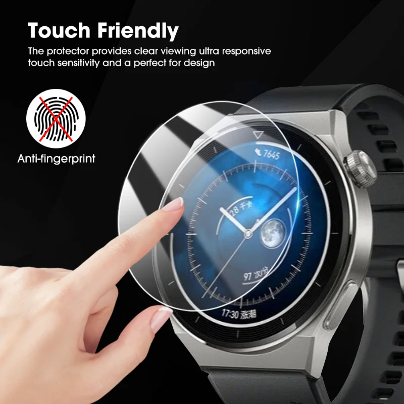 Vidrio templado para Huawei Watch GT 3 GT2 GT3 Pro 46mm GT3 SE GT Runner Smartwatch HD Protector de pantalla transparente película a prueba de explosiones - imagen 2