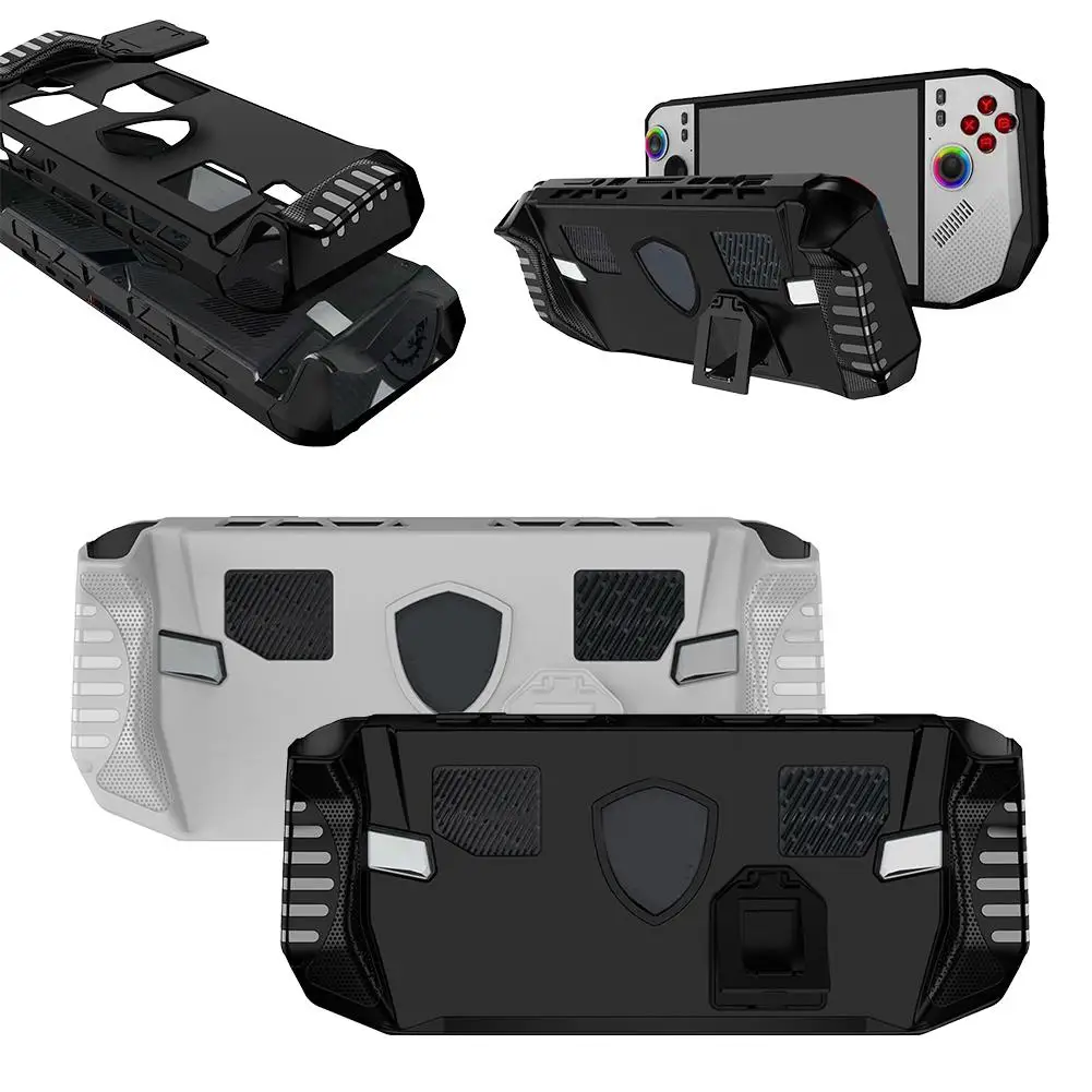 Funda protectora con soporte para MSI Claw 8 Ryzen Edition, carcasa suave anticaída de TPU, accesorio para consola de juegos, mejora la experiencia de juego - imagen 4