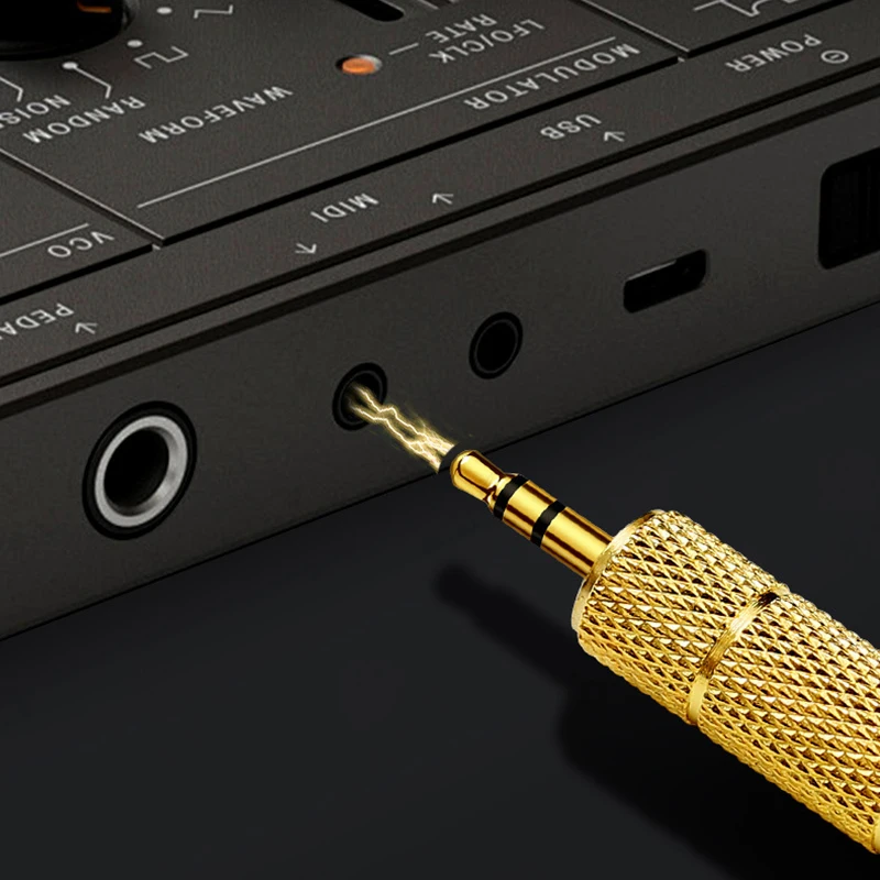 Adaptador Jack 3,5mm Macho a 6,35mm Hembra – Audio - imagen 5